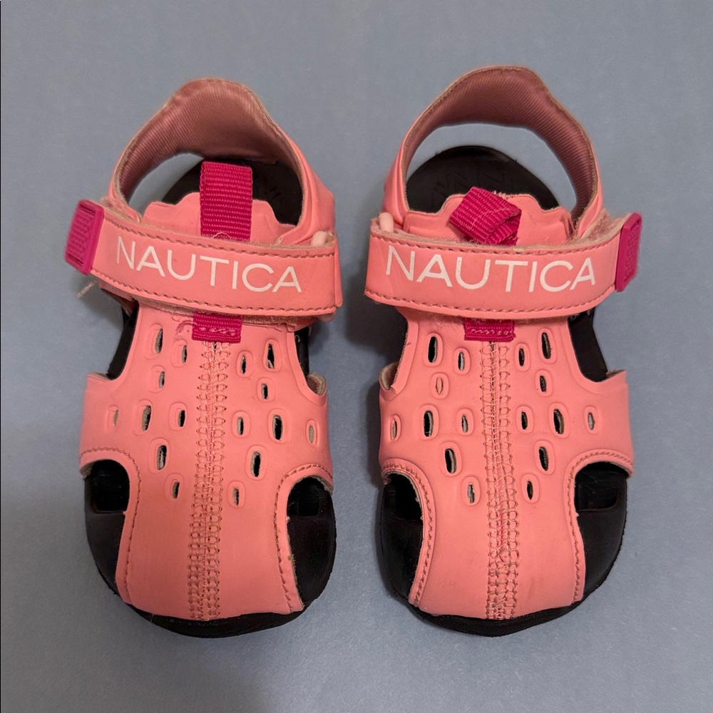 Nautica Kids Coral and Pink Sandals